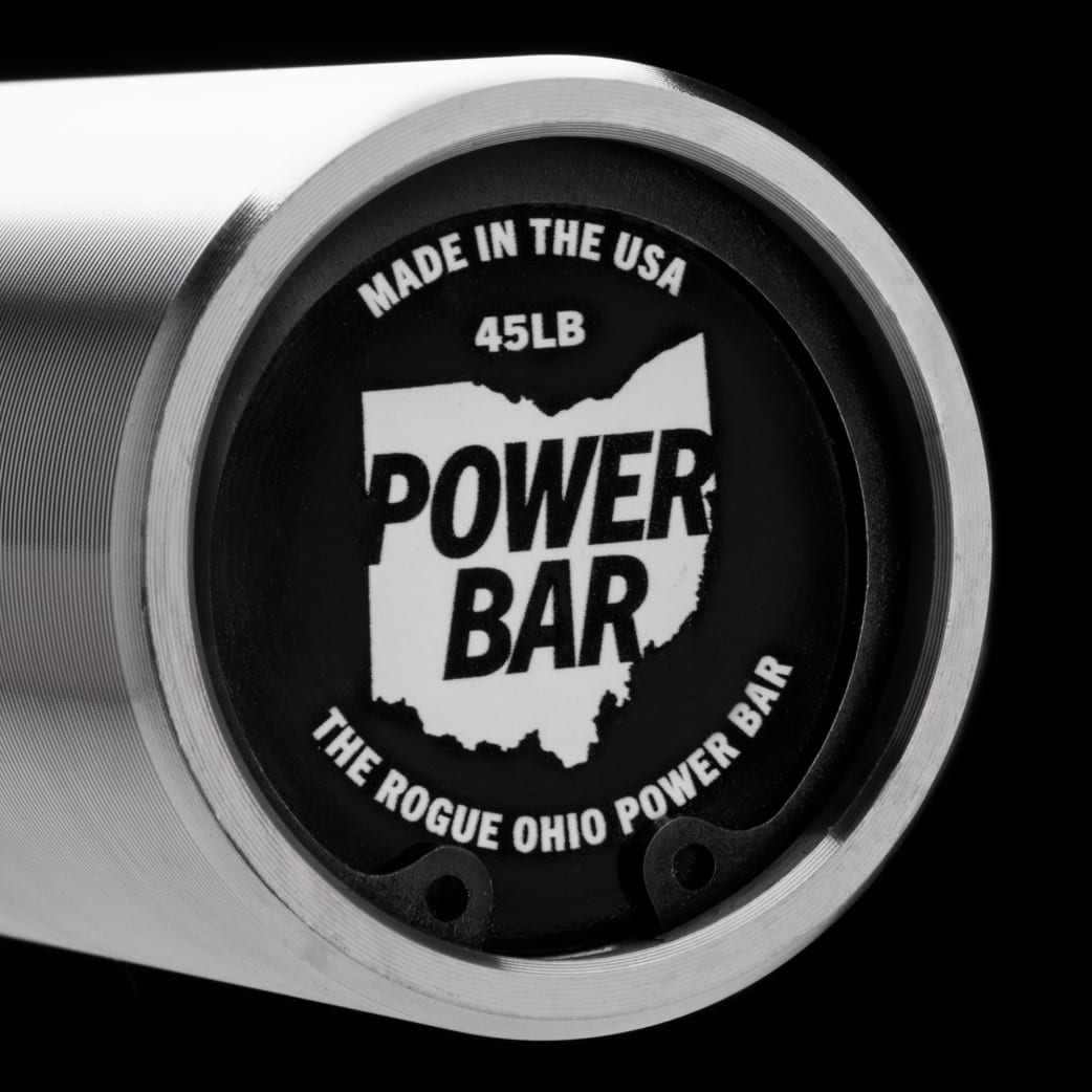 Rogue 45LB Ohio Power Bar AGGRO Rogue Fitness Australia